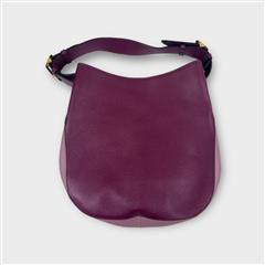 Burberry Plum/Dusty Rose Soft Grain Leather Elmstone Hobo